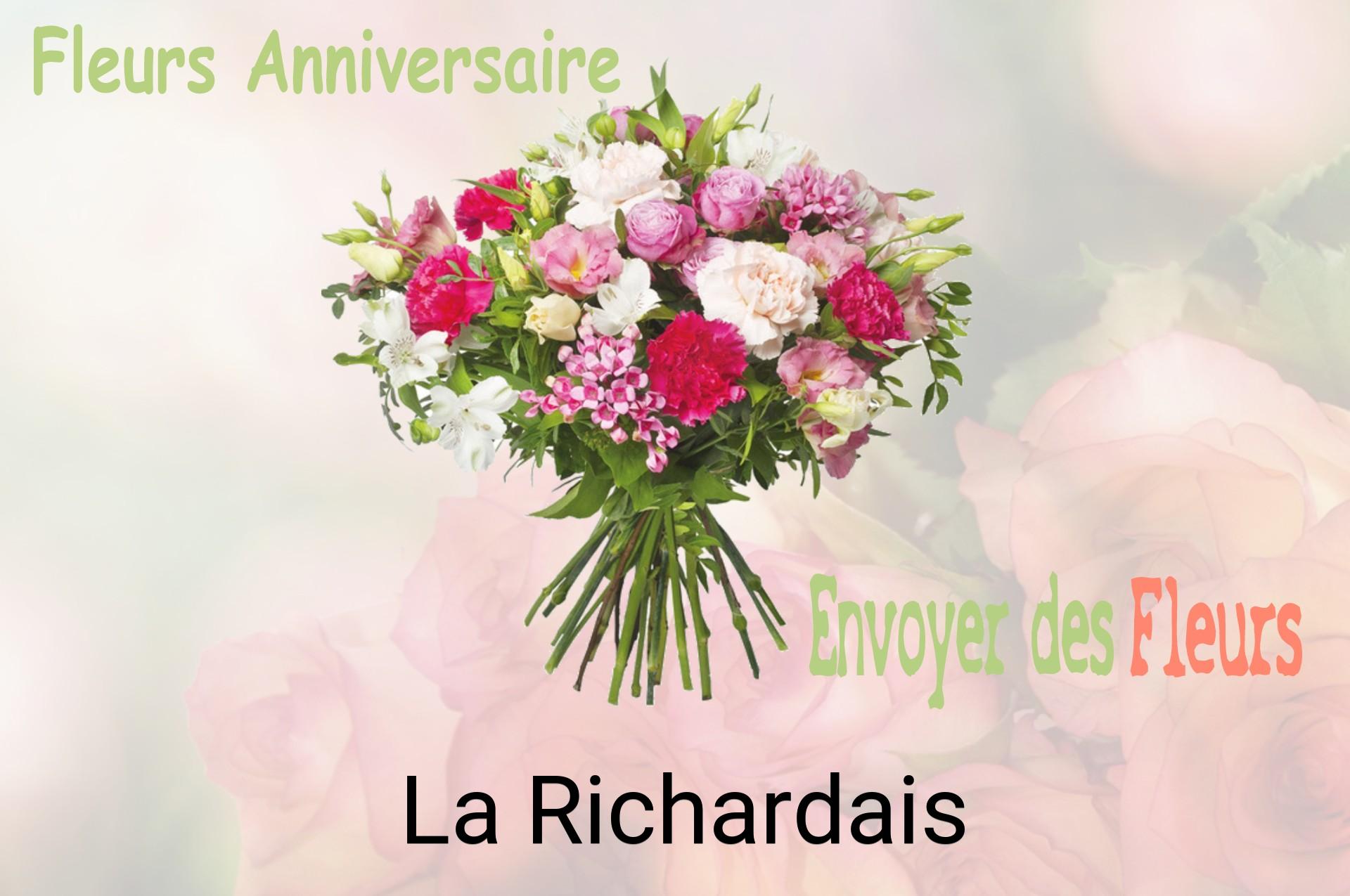 Bouquet de fleurs d’anniversaire livré à La Richardais
